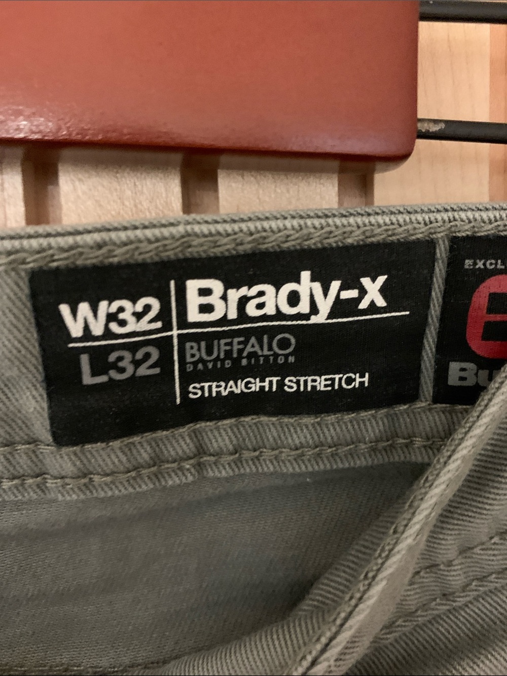 Buffalo David Bitton Brady-x Straight Stretch Pants in Gray - Picture 2 of 6